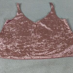 H&M Pink Crop Camisole Top